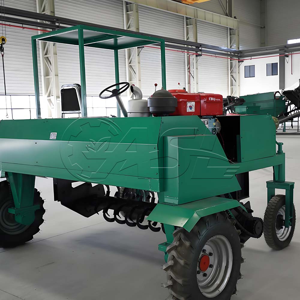 Moving Type compost Turner