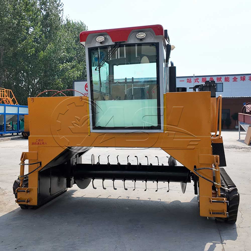 Crawier Type Compost Turner